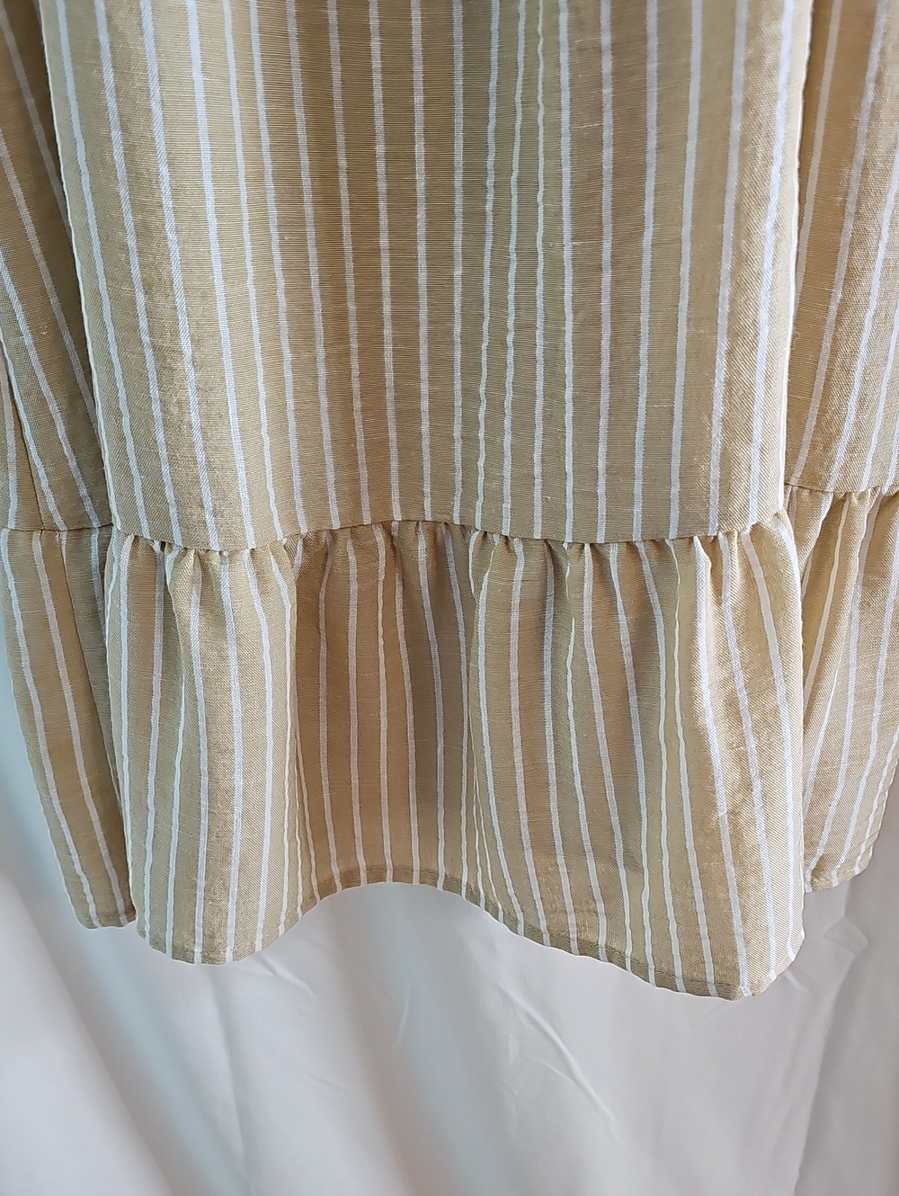 june & hudson Cream Striped Midi Sundress - Picture 3 of 8